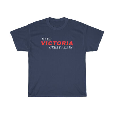 Make Victoria Great Again T-Shirt - Navy Thumbnail